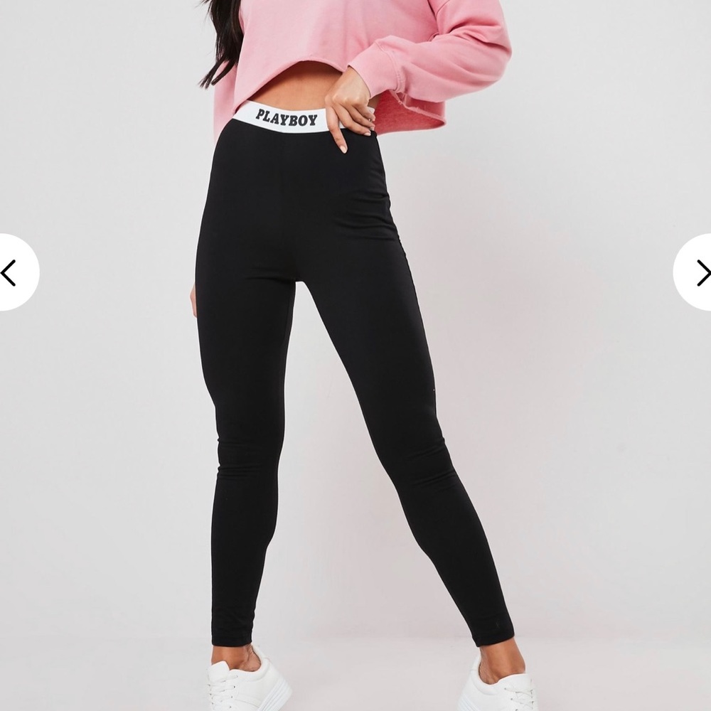 Playboy High Waisted Leggings - Picture 1 of 5
